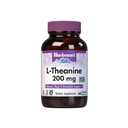 Bluebonnet Nutrition L-Theanine 200mg, acide amino de forme libre, favorise la relaxation*, sans soja, sans gluten, non-OGM, certifié Kosher, végétalien, 60 capsules végétales, 60 portions
