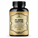 Capsule Cloves - Integratore Dietetico Naturale - Ricco di Vitamine, Minerali, Manganese, Fibra - Può Aiutare Rinforzare le Ossa, Promuovere la Funzione Digestiva, Supporto Antiossidante - 100 Caps