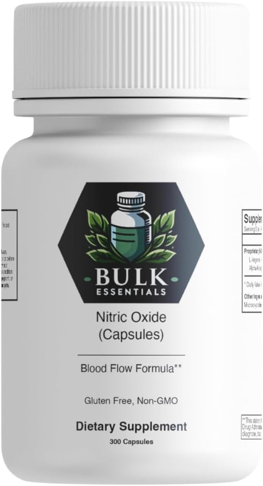 Nitric Oxid Kapseln - 1000mg pro Portion (300 Zähler)