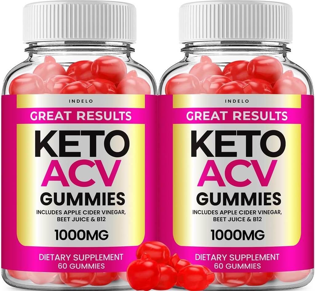 (2 Pack) Grandi risultati Keto ACV Gummies - Formula Avanzata Grandi Risultati Keto plus ACV Gummies Aceto di Sidro di Mele Grandi Risultati ACV Gummies Integratori Dietetici Recensioni (120 Gummies)