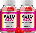 (2 Pack) Grandi risultati Keto ACV Gummies - Formula Avanzata Grandi Risultati Keto plus ACV Gummies Aceto di Sidro di Mele Grandi Risultati ACV Gummies Integratori Dietetici Recensioni (120 Gummies)