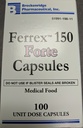 Ferrex 150 Forte Kapseln - 100 Count Blister Pack