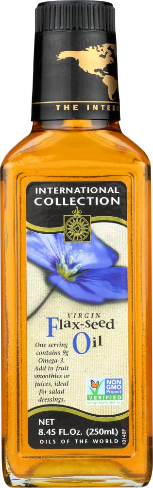 International Collection Oil Flax Seed - 8.45 OZ (Pack mit 3)