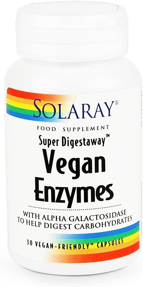 Solaray Vegan Enzyme 30 Kapsel