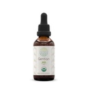 Gentian B60 Alkoholfreie Kräuterextrakt Tinktur, Konzentrierte Flüssigkeitstropfen Natürliche USDA Organic Gentian (Gentiana Lutea) Getrocknete Wurzel (2 fl oz)