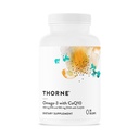 THORNE - Omega-3 mit CoQ10 - Omega-3-Fettsäure-Ergänzung mit CoQ10 - EPA und DHA - 90 Gelcaps
