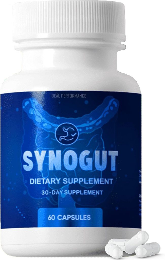 IDEAL PERFORMANCE Synogut Pillen Nahrungsergänzungsmittel für Gutgesundheit (1 Flasche)
