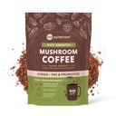 360 Nutrition Instant Mushroom Coffee con Chaga Superfood Mushroom e Prebiotics, Probiotics for Gut Health, and Focus Support | Dark Roast, No Aggiunto Sugar 5 oz (Gut Blend)