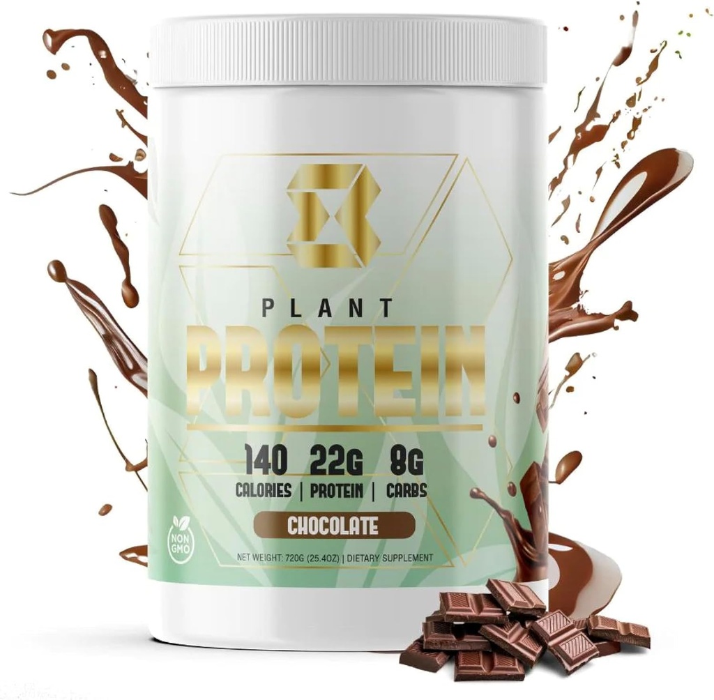 Motiv-8 Pflanzenbasiertes Protein, 22g Pea Protein, 140 Kalorien, verbessert Erholung, Protein Snack Meal Ersatz (20 Servierungen, Schokolade)