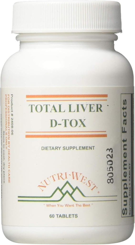 Nutri-West - Total foie-D-Tox - 60