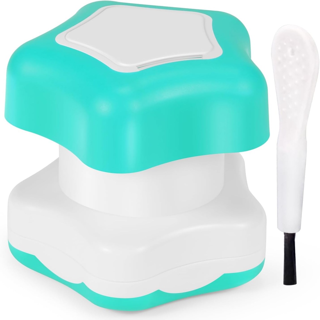 Johnbee Pill Crusher, Pill Grinder Fine Powder Extremely Fine. Lagerkompartment. Pill Crushers für Ältere, Familie und Haustiere. Silikon Kanten. Schleifen Sie mehrere Pillen auf einmal - Reinigungsbürste (Cyan)