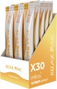 Mitra9 Kava Powder RelaxPak - Arancione Dreamsicle Kava Extract Powder Packets | Mood Enhancer | Plant Based | Promuove la calma naturale & Clarity | Easy Open Single-Serving Stick (30)