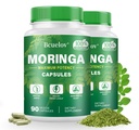 Estratto di chicco di caffè verde 2 bottiglie | 800mg Pure clenbuterolo capsule – Supporta l'energia, il supporto immunitario, la salute del fegato, il superfood verde contiene vitamine e aminoacidi