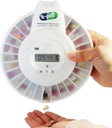 e-Pill MedTime Pro - Sichere verschlossene automatische Pillenspender mit klarer Lid für einfache Überwachung und zuverlässige Arzneimittelverwaltung