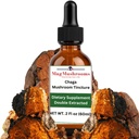 MagMushroom Chaga Mushroom Extract Flüssige Tinktur, Tägliche Ergänzung, Doppel extrahiert für maximale Potenz, 2 Fl. oz., 60 Tagesdosis