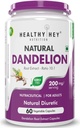 Sheltr Dandelion Root Extract - Natürlich - 10:1 Ratio - Natürliche Diuretic & Support Verdauung, 60 Gemüse Kapseln