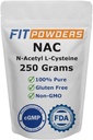 NAC Powder N-Acetyl L-Cysteine Powder Scoop Included (250 Gram)