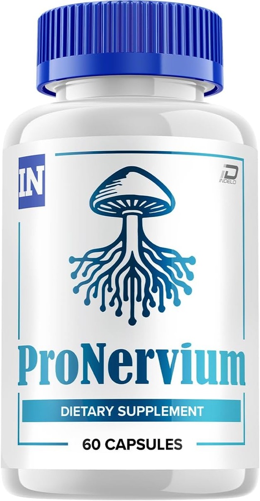 Pronervium Nerve Health Support Pills, Pronervium Recensioni, Pronervium Nootropic Advanced Formula, Pronervium All Natural Focus Supplement, Pronervium Brain Support Recensioni (1 pacchetto - 60 capsule)