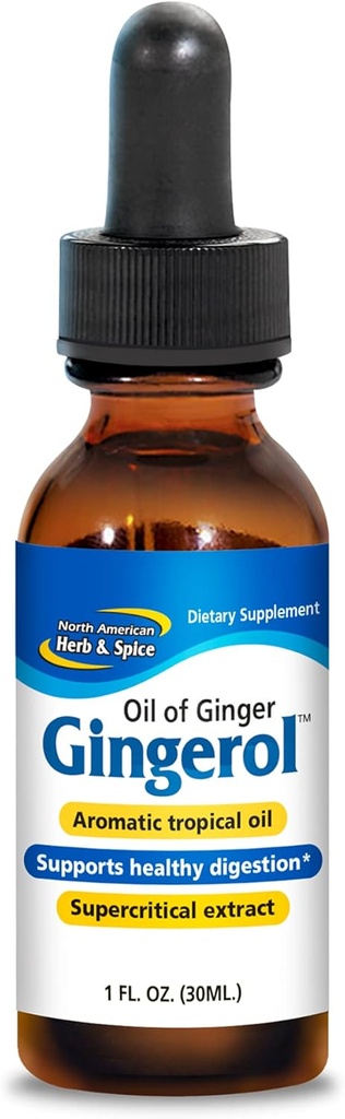North American Herb and Spice, Gingerol, Öl von Ginger, 1-Ounce