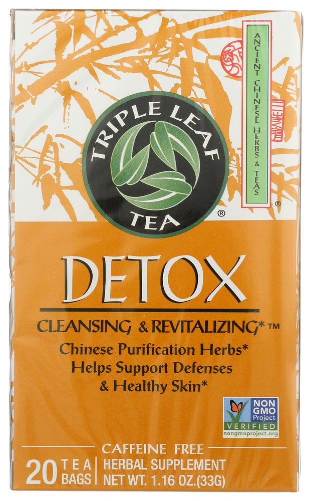 Triple Leaf Detox Tee - 20 Beutel (Pack von 2)