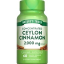 Nature's Truth Ceylon Cinnamon Pillen Kapseln | 2000mg | Non-GMO & Gluten Kostenlose Ergänzung