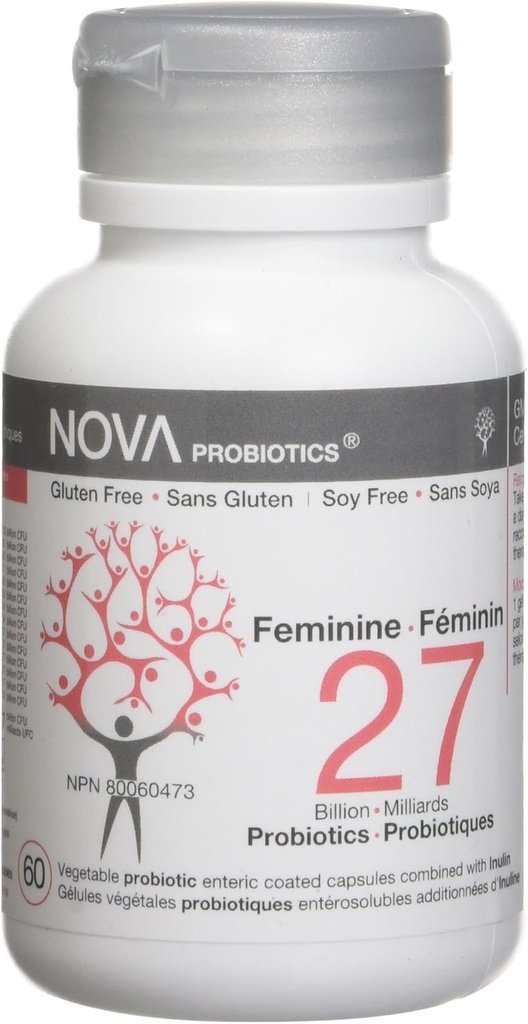 Nova Probiotics Feminine 27 miliardi 60 Vcaps