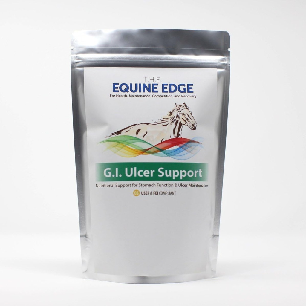 G.I. Ulcer Support - Supporto naturale per la prevenzione e la digestione del cavallo, 80 Serve