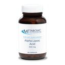 Metabolic Maintenance Alpha Lipoic Acid - 300mg ALA Supplement - Antioxidans Unterstützung für Nerve + Lebergesundheit (90 Kapseln)