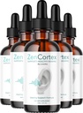 LIVORKA ZenCortex Tropfen, Flüssige Ergänzung für die Ohrengesundheit, Unterstützt gesundes Hören - 5 Flaschen (150 Tage Versorgung) - Paket von 5