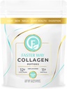 Schnellere Weise - Collagen Peptide - 12g hydrolysiertes Kollagen + 11g Protein pro Servieren - Haar, Haut und Nägel - Aminosäuren - Grass-Fed - Zucker, Gluten & Dairy Free - Non-GMO -Unflavored Powder -30 Servierungen