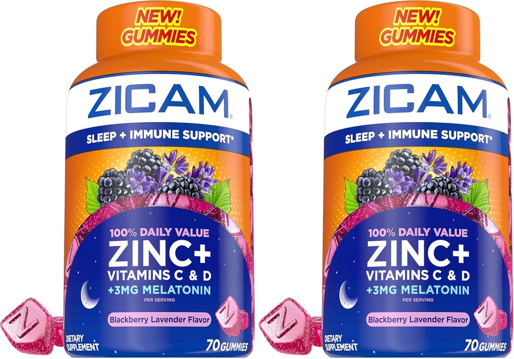 Zicam Schlaf + Immununterstützung (Pack von 2)