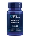 Estensione della vita Difesa della pelle quotidiana, vitamina C, ceramides, rosmarino, limone Verbena, aiuta a combattere lo stress ossidativo & l'apparizione di rughe, senza glutine, una volta-giorno, non OGM, vegetariano, 30 capsule