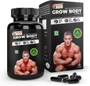 Generisches Grow Body (60 Kapseln) Neue erweiterte Formel & 100% Kräuter mit keinen Nebenwirkungen - von Pharmazie