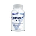 Ricerca Verified® Thyroid Aid - Funzione tiroidee ottimale con rame iodio & zinco - 260 mcg Selenio - 100% puro - Vegan Friendly - 60 capsule - 1 mese di fornitura