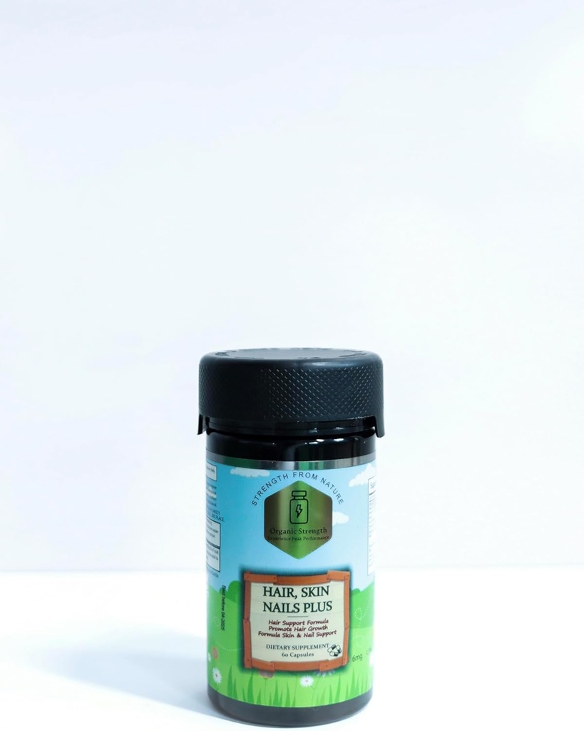 Capelli, Pelle, Chiodi Plus Capsule: Sblocca la tua bellezza naturale dall'interno! 5000mcg di Biotina, Vitamina B1, B6, A, C, D, E, Folate 1467 mcg, Vitamina B12 500% di assunzione giornaliera (60 Conte)