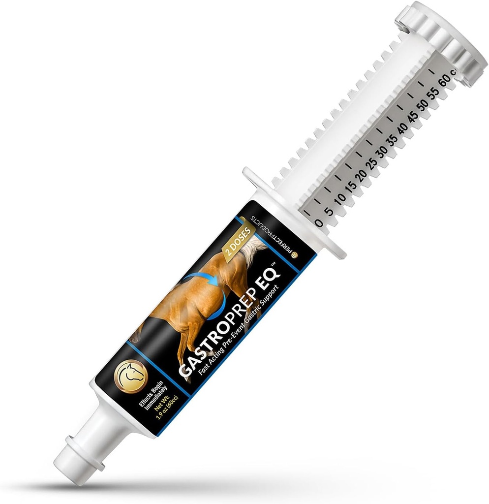 GastroPrep EQ Horse Digestive Fast-Acting Magen Jitters Relief Paste, 60cc