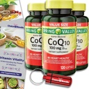 Wählen Sie Bundle Spring Valley Rapid-Release CoQ10 Coenzym Q10 100 mg Softgels 120 CT 3 pk (360 Gesamt) + Vitamin Guide & Pill Container (5 Artikel)!