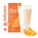Dre Kellyann Orange Crème Kéto Shake Packets (7 portions) – 15g de protéines, de collagène à gazon, de kéto et de paléo-friendly, 1 paquet