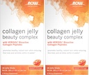 NOW Soluzioni, Collagen Jelly Beauty Complex, Dolce Arancio Sapore, 10 Jelly Sticks (Pack of 2)