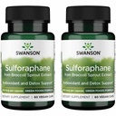 Swanson Sulforaphane - Broccoli Sprout Extrakt Unterstützung Cellular, GI Tract und Lebergesundheit - Natürliche Ergänzung Standardisiert auf 0.4% Sulforaphane - (60 Veggie Kapseln, 400mcg Jeder) (2 Packung)
