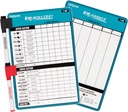 Tableau d'affichage GoSports à sec Rollzee et Farkle - Taille géante avec 2 stylos