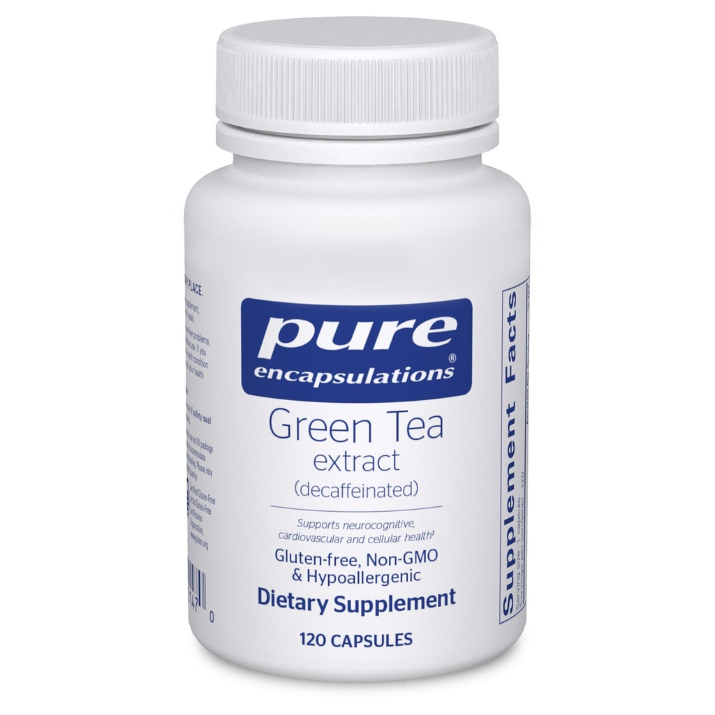 Encapsulations pures Extrait de thé vert (décaffeiné)