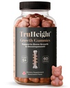 TruHeight Growth Gummies (Watermelon) Integratore di crescita e sviluppo naturale per bambini e adolescenti - Vitamina D, K, Calcium & Ashwagandha - Vitamine di Bone Forza D3 K2 - Vitamina di Eatro di Picky - Età 5+