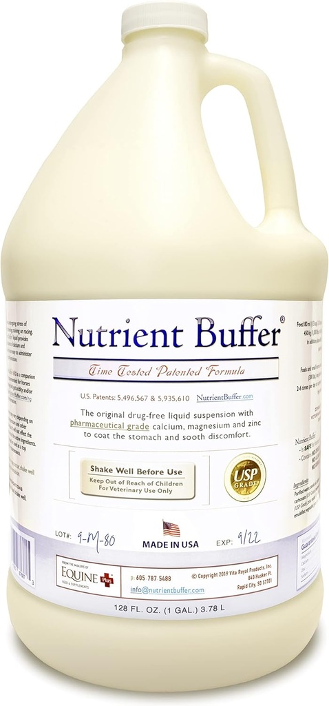 (1 Gallon) Ulcer & Acid Relief, Verdauungshilfe, Obere Magenunterstützung, Colic Remedy