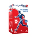 INVIGOFLEX® D - 1500mg Glucosaminsulfat (Klassische Formulierung) - Premium Joint Supplement für Knie, Hände, Rücken- und Hüftunterstützung D: Glucosaminsulfat, Caplets - 60 Ct