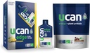 UCAN Ananas Edge Energy Gel & Chocolate Plant Protein - Grande per l'esecuzione, Allenamento, Fitness, Ciclismo, Crossfit & More | Sugar-Free, Vegan, & Keto Friendly Energy Supplement