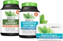 Enzymes digestifs de la santé Zenwise, soutien conjoint et étain de taille voyage