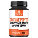 1000mg Cayenne Pfeffer Kapseln mit Elderberry, Echinacea, Berberine HCI & More - Unterstützung Verdauungs-Gesundheit, gesundes Herz & Immunsystem - 90 Veggie Kapseln