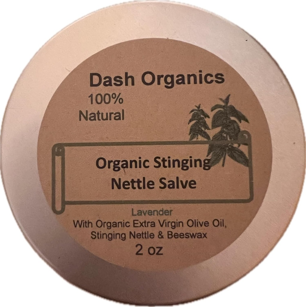 Organisches Sting Nettle Salve 2 oz | Lavender Duftende | Anti-Entzündung Gelenkschmerzen Relief mit Calming Aromatherapie